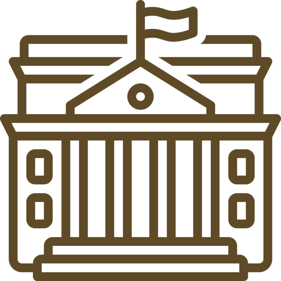 Edificio de gobierno — tocar para ver la historia de la administración romana